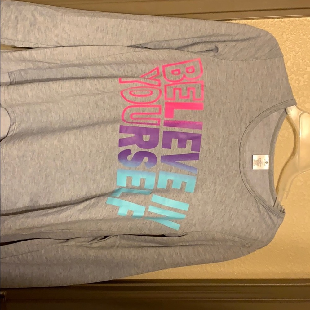 Big girls long sleeve shirt. NWOT.